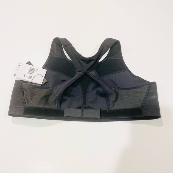 Nike Swoosh FLY Non-Padded Sports Bra DQ5033-010 Black Size XXL Cup Size A-B - Picture 7 of 15